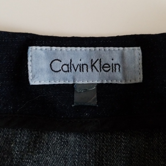 Calvin Klein Tiere Denim Skirt, Size 8? - Picture 4 of 5